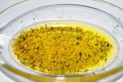Garlic Olive Oil, Infused Garlic Oil, Bread Dipping Oil