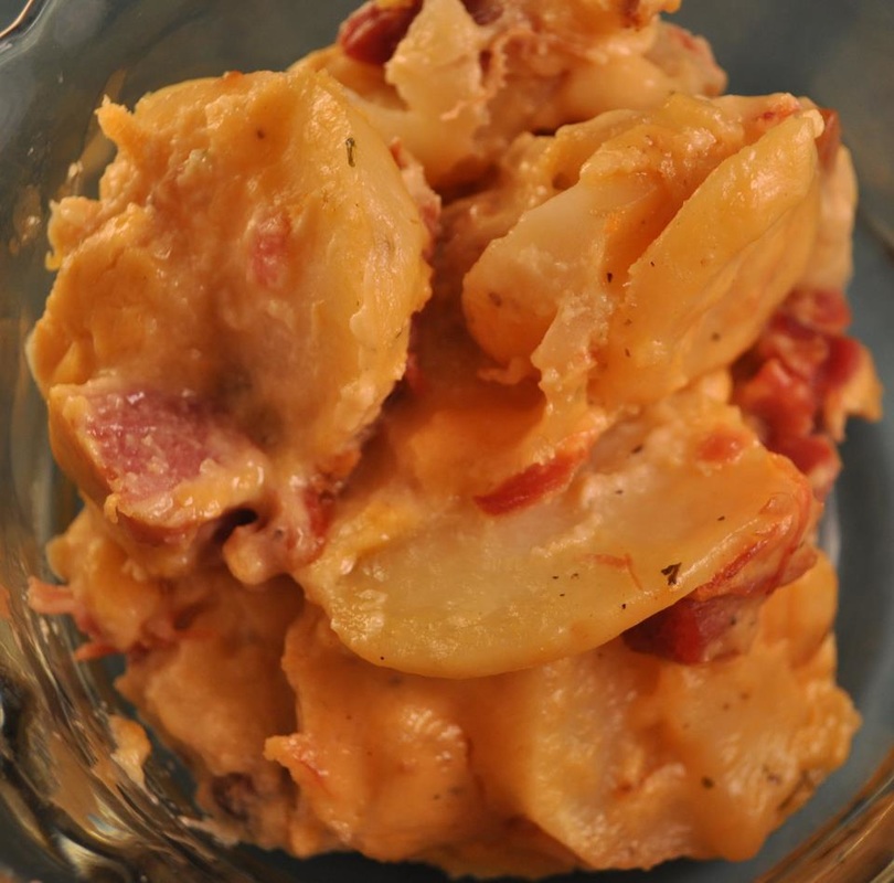 BLT Scalloped Potatoes & Ham Recipe