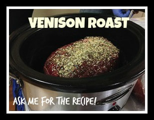 Crock Pot Glorious Garlic Venison Roast