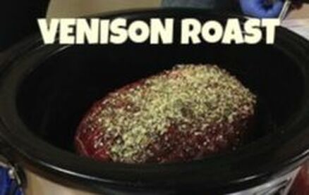 Venison roast