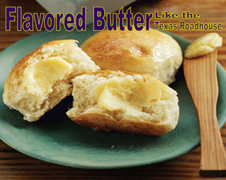 Texas Roadhouse butter recipe, flavored butter recipe, cinnamon apple spice flavored butter recipe