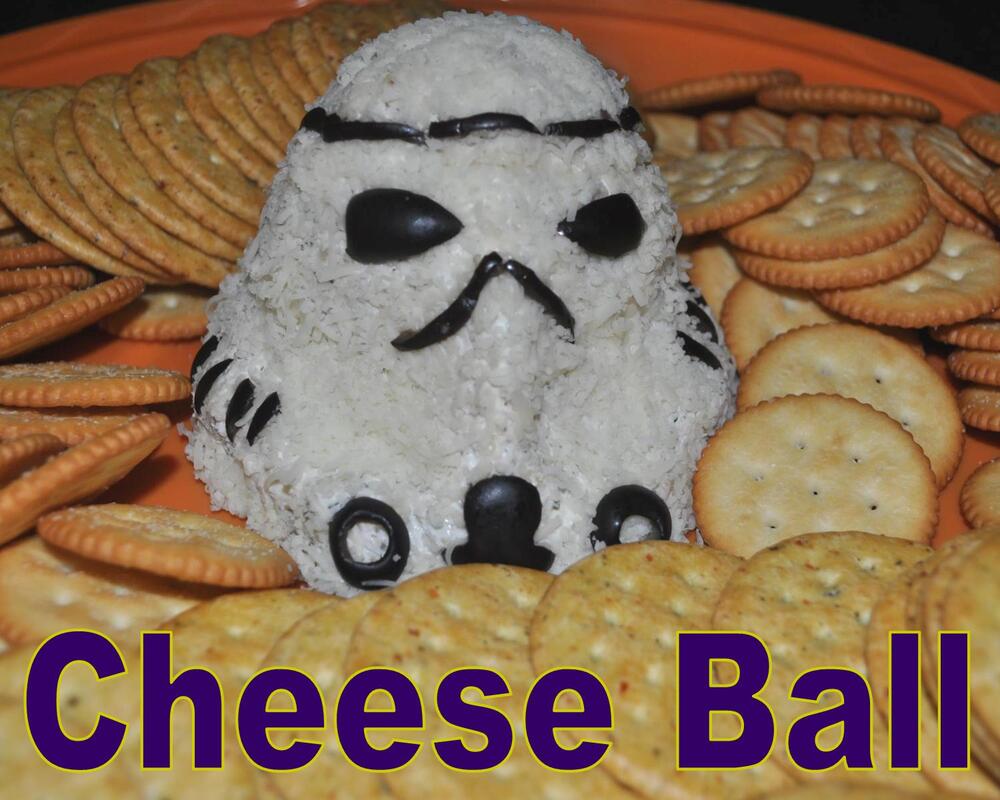 Easy  Star Wars Storm Trooper Cheese Ball